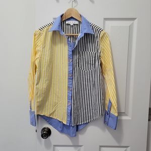Buru multipattern Oxford dress shirt
